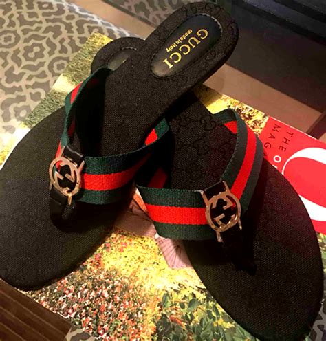 gucci replica flip flops|gucci flip flops cheap women's.